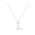 L - Letter Name Necklace Initial Necklace